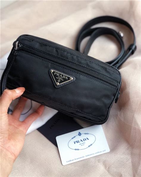 prada fanny pack leather|prada fanny pack vintage.